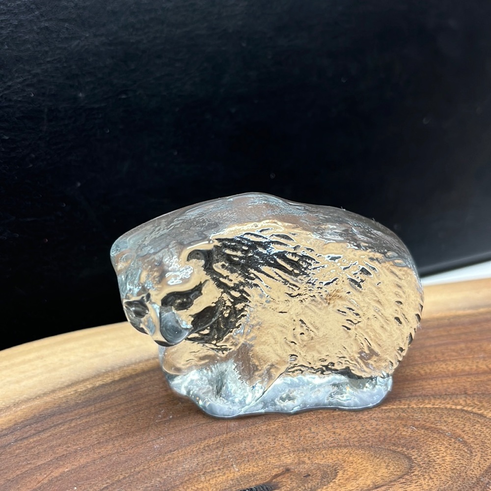 Vintage Crystal Czechoslovakian Handmade Bear